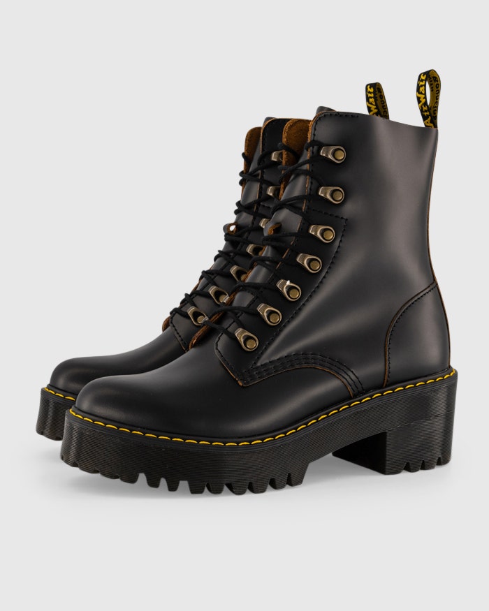 Leona Vintage Heeled Boot Platypus