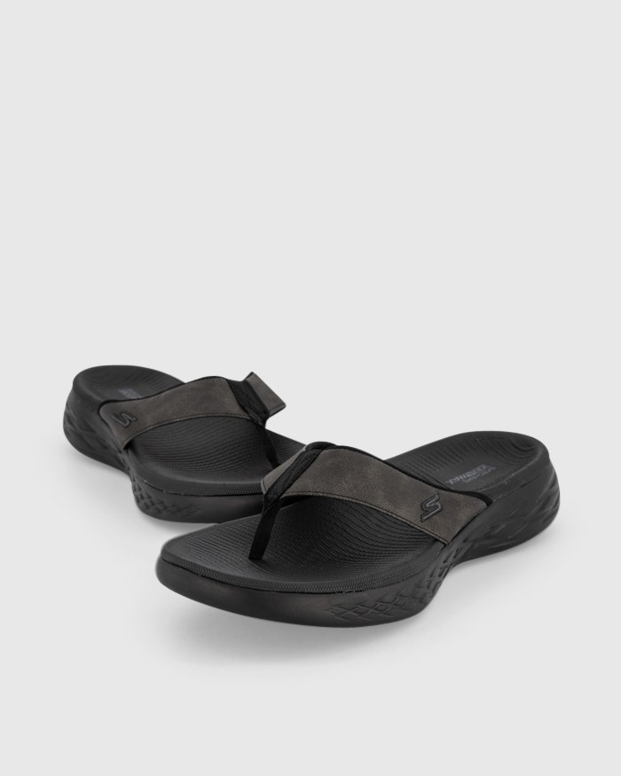 Skechers on the go 600 flip flops mens top