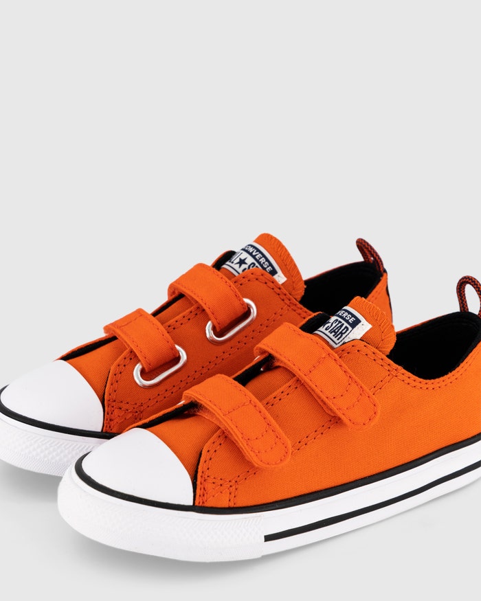 Orange sales converse toddler