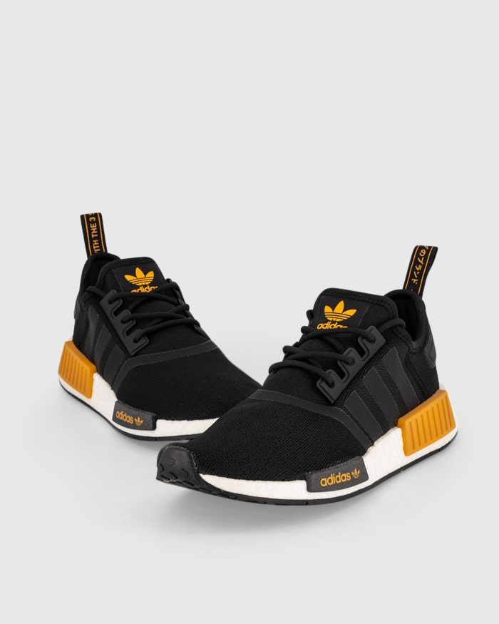 Yellow and black sales nmds